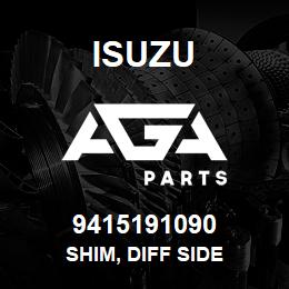 9415191090 Isuzu SHIM, DIFF SIDE | AGA Parts