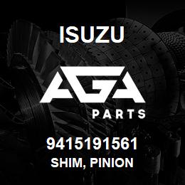 9415191561 Isuzu SHIM, PINION | AGA Parts