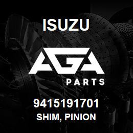 9415191701 Isuzu SHIM, PINION | AGA Parts