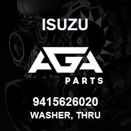 9415626020 Isuzu WASHER, THRU | AGA Parts