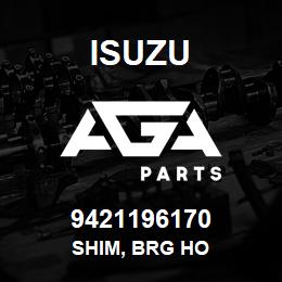 9421196170 Isuzu SHIM, BRG HO | AGA Parts