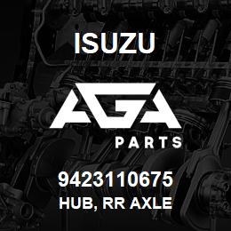 9423110675 Isuzu HUB, RR AXLE | AGA Parts