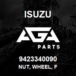 9423340090 Isuzu NUT, WHEEL, F | AGA Parts