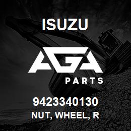 9423340130 Isuzu NUT, WHEEL, R | AGA Parts