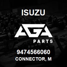 9474566060 Isuzu CONNECTOR, M | AGA Parts