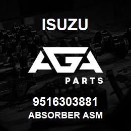 9516303881 Isuzu ABSORBER ASM | AGA Parts