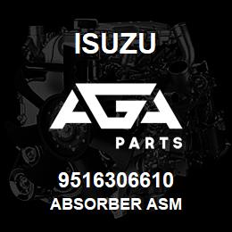 9516306610 Isuzu ABSORBER ASM | AGA Parts