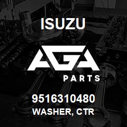 9516310480 Isuzu WASHER, CTR | AGA Parts