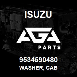 9534590480 Isuzu WASHER, CAB | AGA Parts