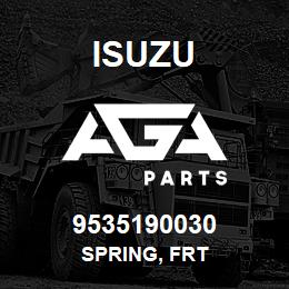 9535190030 Isuzu SPRING, FRT | AGA Parts