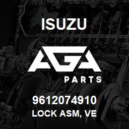 9612074910 Isuzu LOCK ASM, VE | AGA Parts