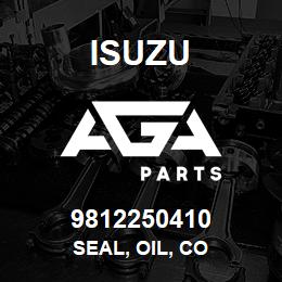 9812250410 Isuzu SEAL, OIL, CO | AGA Parts