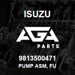 9813500471 Isuzu PUMP ASM, FU | AGA Parts