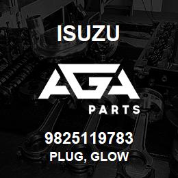 9825119783 Isuzu PLUG, GLOW | AGA Parts