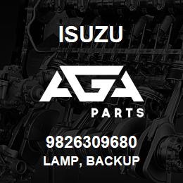 9826309680 Isuzu LAMP, BACKUP | AGA Parts