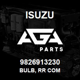 9826913230 Isuzu BULB, RR COM | AGA Parts