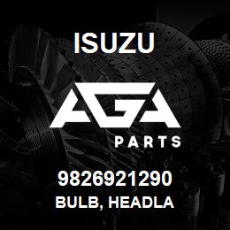 9826921290 Isuzu BULB, HEADLA | AGA Parts