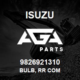 9826921310 Isuzu BULB, RR COM | AGA Parts