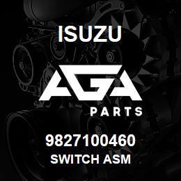 9827100460 Isuzu SWITCH ASM | AGA Parts