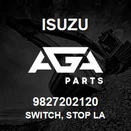 9827202120 Isuzu SWITCH, STOP LA | AGA Parts