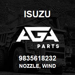 9835618232 Isuzu NOZZLE, WIND | AGA Parts