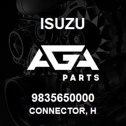 9835650000 Isuzu CONNECTOR, H | AGA Parts