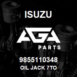 9855110348 Isuzu OIL JACK 7TO | AGA Parts