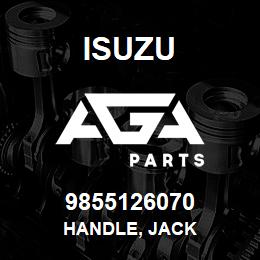 9855126070 Isuzu HANDLE, JACK | AGA Parts