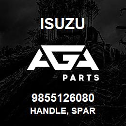 9855126080 Isuzu HANDLE, SPAR | AGA Parts