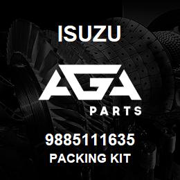 9885111635 Isuzu PACKING KIT | AGA Parts