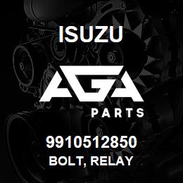 9910512850 Isuzu BOLT, RELAY | AGA Parts