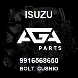 9916568650 Isuzu BOLT, CUSHIO | AGA Parts