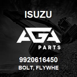 9920616450 Isuzu BOLT, FLYWHE | AGA Parts