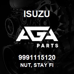 9991115120 Isuzu NUT, STAY FI | AGA Parts