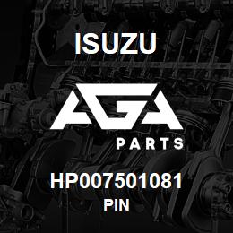 HP007501081 Isuzu pin | AGA Parts