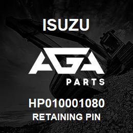 HP010001080 Isuzu RETAINING PIN | AGA Parts