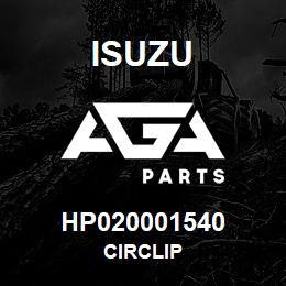 HP020001540 Isuzu CIRCLIP | AGA Parts