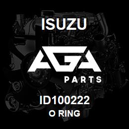 ID100222 Isuzu O RING | AGA Parts