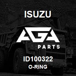 ID100322 Isuzu O-RING | AGA Parts