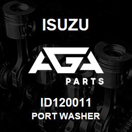 ID120011 Isuzu PORT WASHER | AGA Parts