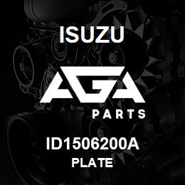 ID1506200A Isuzu PLATE | AGA Parts