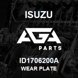 ID1706200A Isuzu WEAR PLATE | AGA Parts