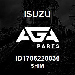 ID1706220036 Isuzu SHIM | AGA Parts