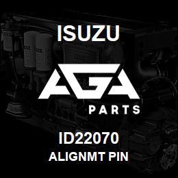 ID22070 Isuzu alignmt pin | AGA Parts