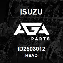 ID2503012 Isuzu HEAD | AGA Parts