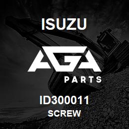 ID300011 Isuzu SCREW | AGA Parts