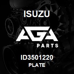 ID3501220 Isuzu PLATE | AGA Parts