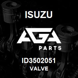 ID3502051 Isuzu VALVE | AGA Parts