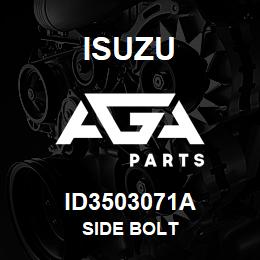 ID3503071A Isuzu SIDE BOLT | AGA Parts