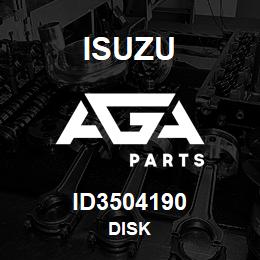 ID3504190 Isuzu DISK | AGA Parts